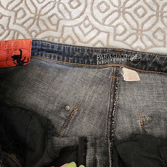 Parasuco Grey Denim Jeans Sz 15 - Picture 4 of 12